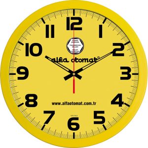V30-346-SR PLASTİK DUVAR SAATİ